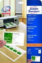 AVERY DENNISON Avery Quick&Clean C32011 - cartes de visite - 100 carte(s)