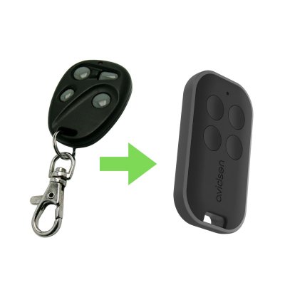 AVIDSEN  T&eacute;l&eacute;commande 4 boutons pour motorisation de portail et porte de garage 654300