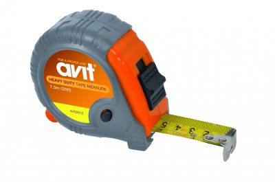AVIT  - M&egrave;tre-ruban AV02012 7.5 m acier C19553