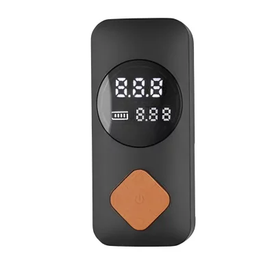 AVIZAR  Compresseur d'Air Portable 46W USB-C avec &Eacute;cran Num&eacute;rique Noir