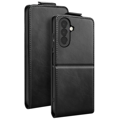 AVIZAR  &Eacute;tui Clapet pour Galaxy A27 Noir