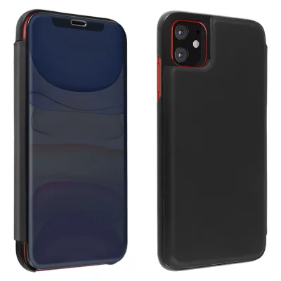 AVIZAR  &Eacute;tui iPhone 11 Miroir - Noir