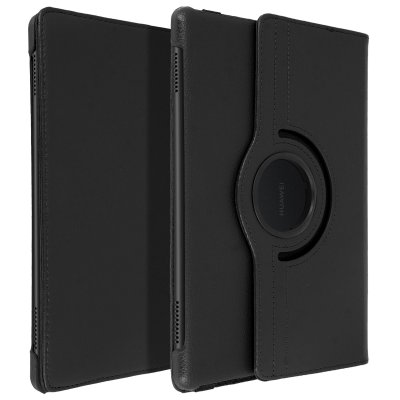 AVIZAR  &Eacute;tui noir avec support de livre pour Huawei Mediapad T5 10
