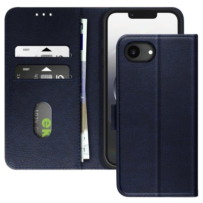 AVIZAR  &Eacute;tui Portefeuille iPhone 17e Bleu nuit