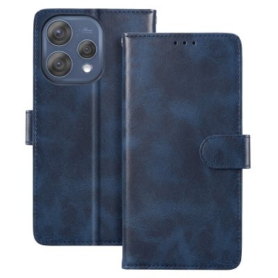 AVIZAR  &Eacute;tui Portefeuille Oppo Reno 15 Bleu nuit