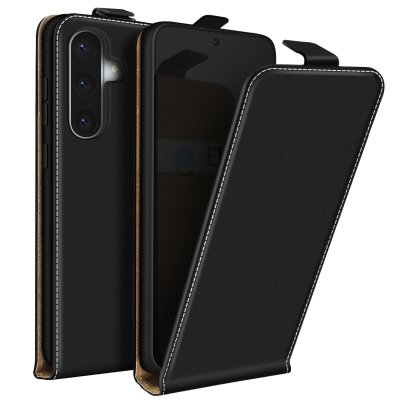 AVIZAR  &Eacute;tui pour Samsung Galaxy A37 Clapet Vertical Porte-carte Support Noir