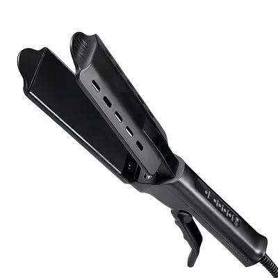 AVIZAR  Fer &agrave; Lisser / Boucler pour Tous Types de Cheveux 45W Noir