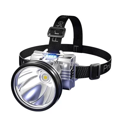 AVIZAR  Lampe Frontale LED avec 3 Modes Rechargeable Autonomie 10h Noir