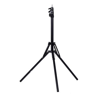 AVIZAR  Tr&eacute;pied T&eacute;lescopique R&eacute;glable 1.8m avec Support Smartphone Noir