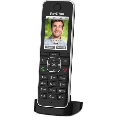 FRITZ! AVM Fon C6 Noir T&eacute;l&eacute;phone IP sans Fil