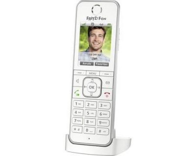 FRITZ! AVM Fon C6 T&eacute;l&eacute;phone DECT Blanc Identification de l'appelant