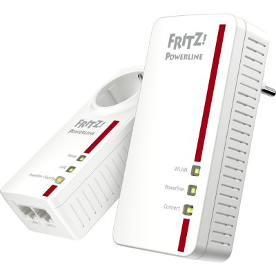 FRITZ! Avm powerline 1260e Set Plc Adapter Blanc