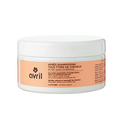 AVRIL  -  - Apr&egrave;s-shampooing tous types de cheveux 200 ml - BIO
