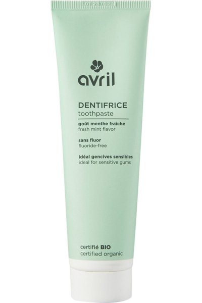 AVRIL  Corps Dentifrice Go&ucirc;t Menthe Fra&icirc;che Bio 100ml