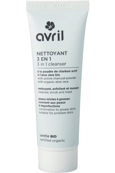 AVRIL  Cosmetique Nettoyant 3 En 1