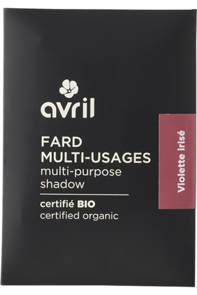 AVRIL  - Fard Multi-Usages Certifi&eacute; Bio - Violette Iris&eacute;
