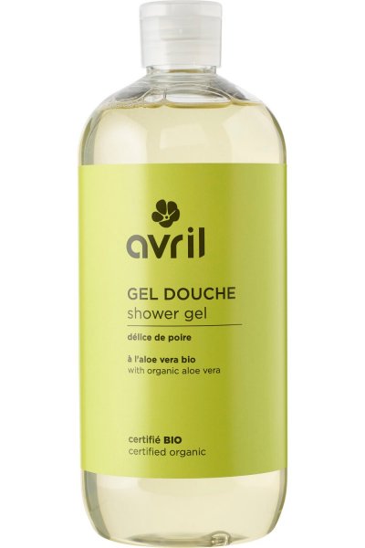 AVRIL  - Gel douche BIO - d&eacute;lice de poire - 500 ml
