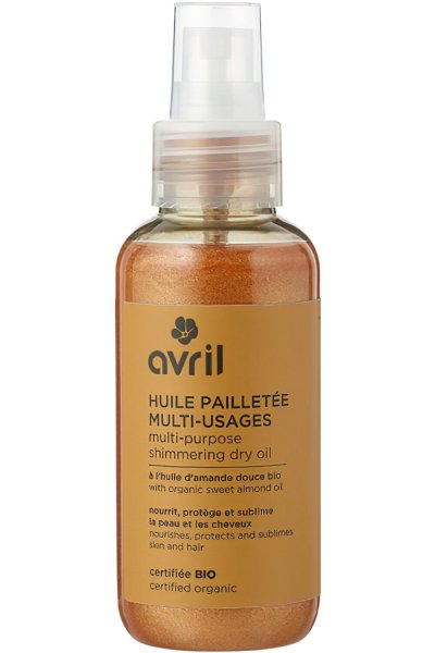 AVRIL  - Huile paillet&eacute;e multi-usages 100ml