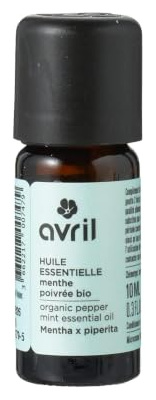 AVRIL  - Menthe poivr&eacute;e bio Huile essentielle 10 ml