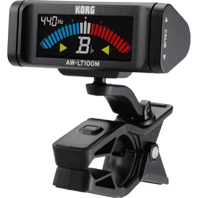 KORG AW-LT100M - Accordeur Chromatique Instrument &agrave; vent avec large pince