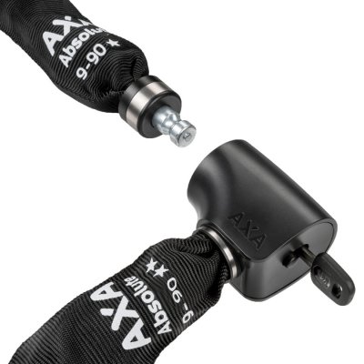 AXA  Absolute 9 Mm Chain Lock Noir 90 cm