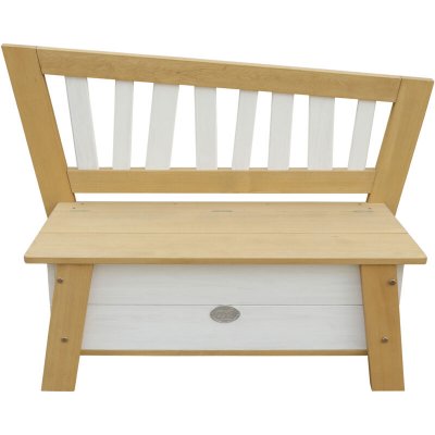 AXI  banc de rangement de jouets corky marron blanc A031.042.01