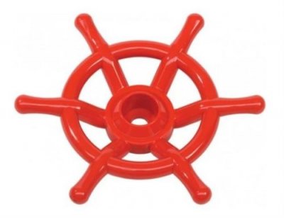 AXI  Barre &agrave; roue pour maison de jeu 35 cm rouge