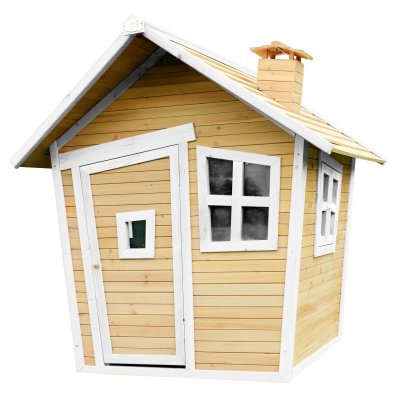 AXI  cabane enfant alice brun blanc A030.044.01