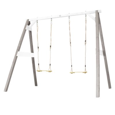 AXI  portique 4 en 1 sports fun gris blanc 160x254x207cm A030.210.01