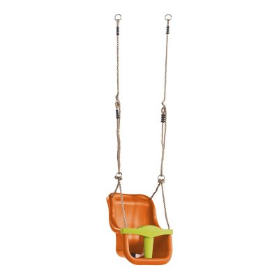 AXI  Siege de balancoire bebe orange et vert citron