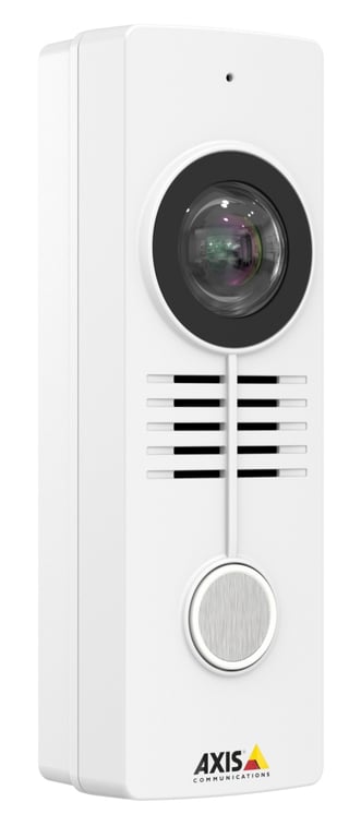 AXIS  0871-001 Interphone Vid&eacute;o R&eacute;seau &Eacute;tanche 48 V Blanc