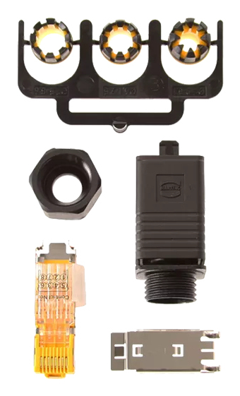 AXIS  5700-371 Connecteur RJ45/IP67 pour Cam&eacute;ra IP Q6032-E