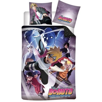 AYMAX  BORUTO - Parure de lit 140x200cm - '100% Cotton'- - Couvertures