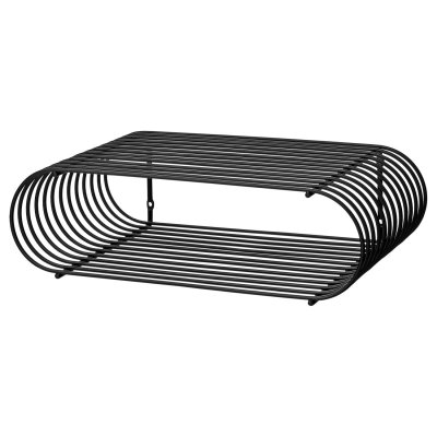 AYTM - Etag&egrave;re murale Curva, 40,4 x 12 cm, noir