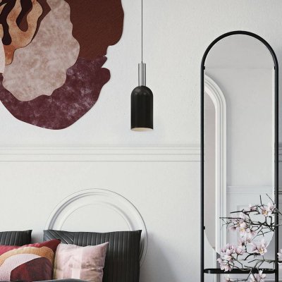 AYTM  Suspension Luceo cylindrique - noir