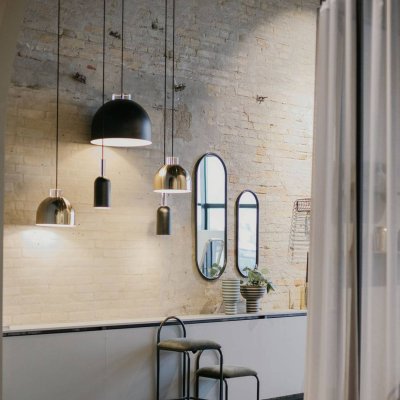 AYTM  Suspension Luceo en rond - noir - &Oslash; 45 cm