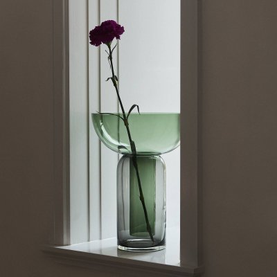 AYTM  Vase Torus  - Hauteur/&Oslash; 33 x 25 cm - forest