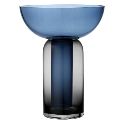 AYTM  Vase Torus  - navy - Hauteur/&Oslash; 33 x 25 cm
