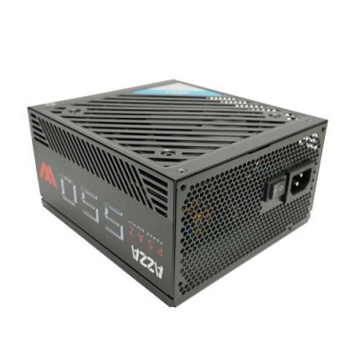 AZZA  Bloc d'alimentation PC 550 W, Noir, 2 x PCIe AD-Z550