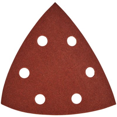 MAKITA B-21618 Jeu de papier de verre triangulaire velcro bois 10pcs - 