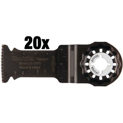 MAKITA B-64814-20 / TMA047 Lame plongeante -32 x 50 mm (20 pcs) - 