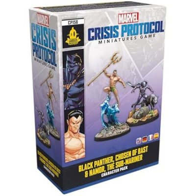 UNISEX B.Panther, Chosen Bast Namor, Submariner (Ext. Marvel Crisis Protocol) 