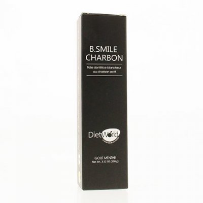 WHITESMILES B Smile Charbon Pate Dentifrice Blancheur Gout Menthe 100g Diet World