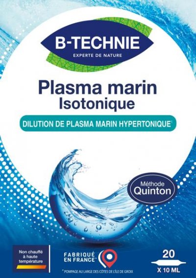 BIOTECHNIE B-Technie Plasma Marin Isotonique 20 ampoules de 10ml