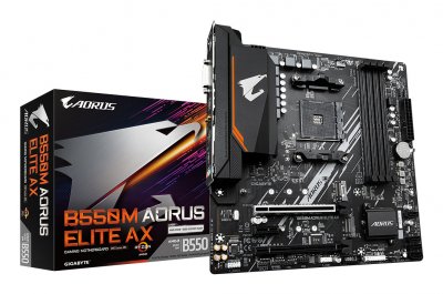GIGABYTE B550m aorus elite ax B550M AORUS ELITE AX 