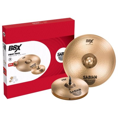 SABIAN B8X First Pack 14 set de cymbales