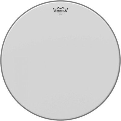 REMO BA-0120-00 Ambassador Coated 20'' peau de tom blanche sabl&eacute;e