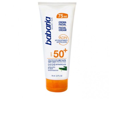 BABARIA  Aloe Adn Anti-aging Sun Cream Spf50+ 75ml Blanc Homme