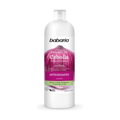 BABARIA  - Oignon Shampooing Antioxydant 600 Ml Spray brillance 700 ml