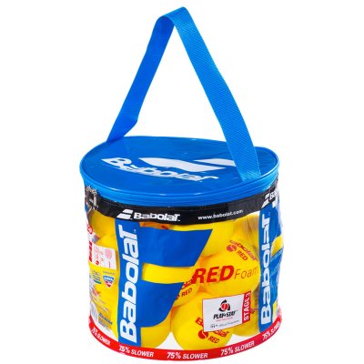 BABOLAT  Red Foam Tennis Balls Bag Jaune 24 Balls